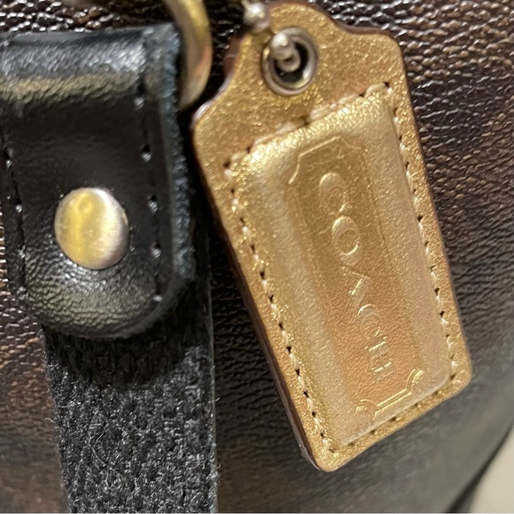Coach Zip Top Signature Tote - Picture 6 of 15
